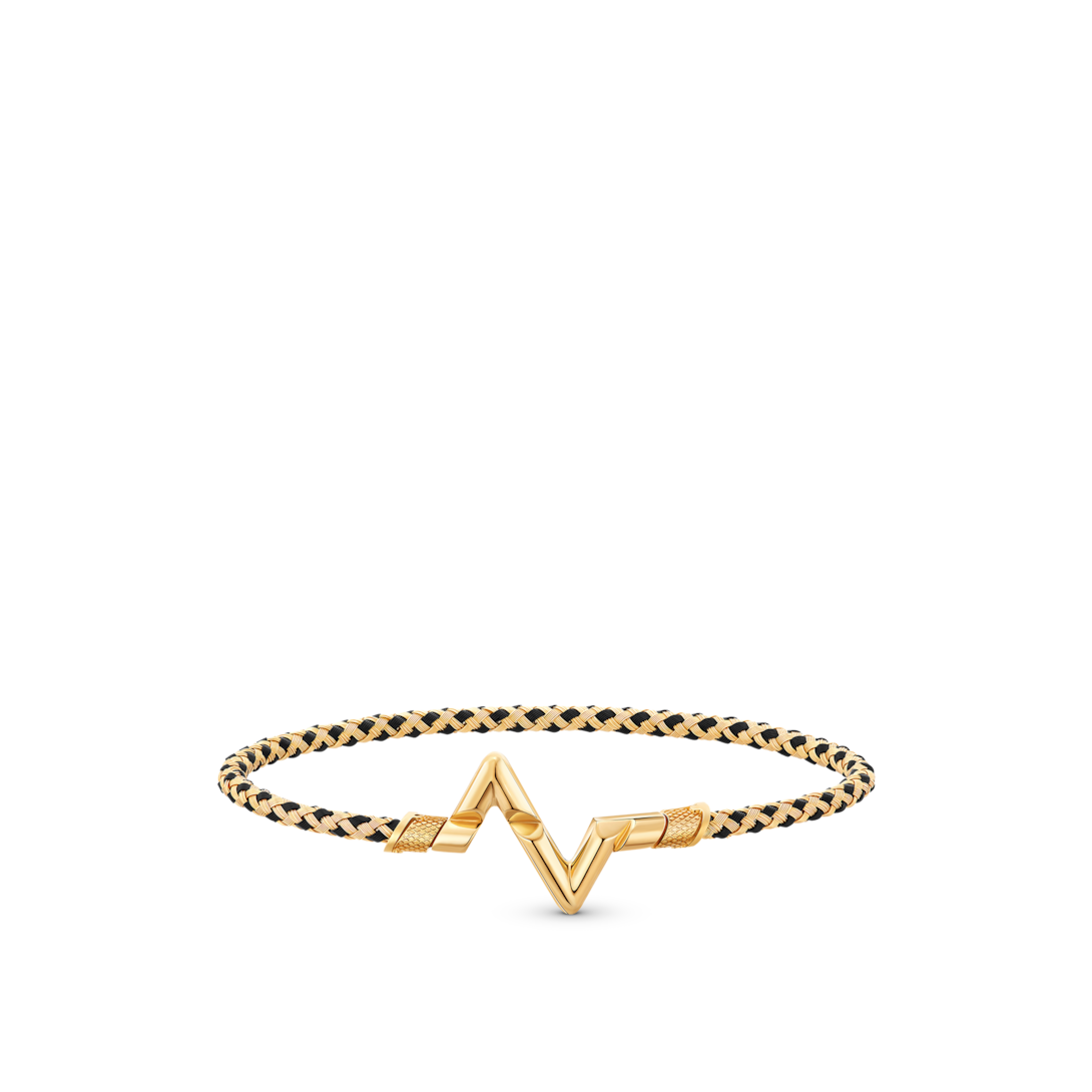 Louis vuitton online bracelet with initial